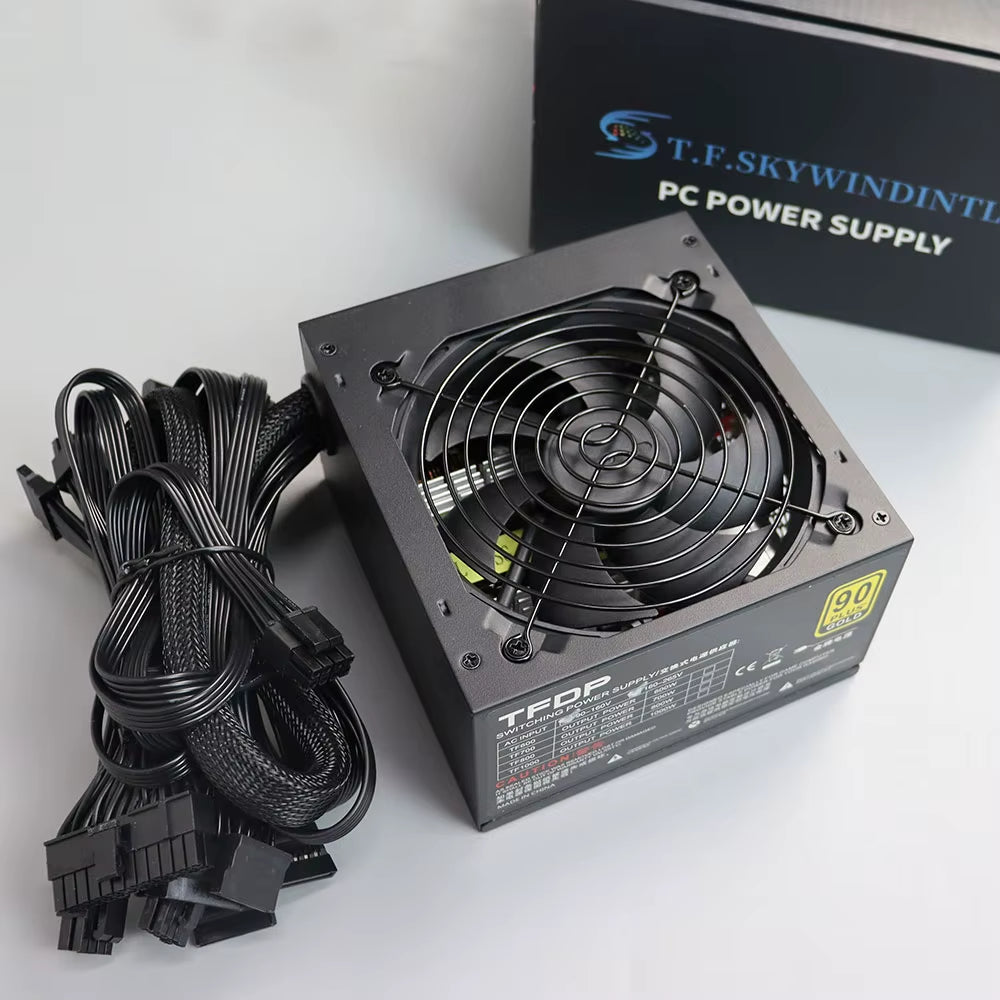 New 800W PC PSU ATX Desktop Power Supply for Computer Gamer High Quality Mining Power 800W PC Source