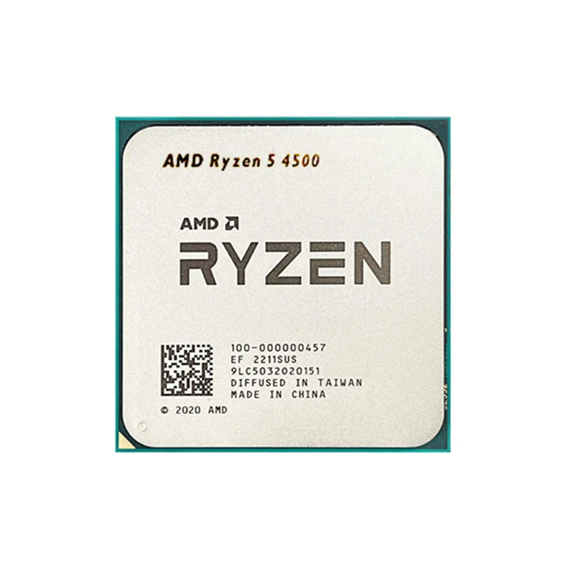New Ryzen 5 4500 R5 4500 6-Core 3.6 Ghz 12-Thread 7NM 65W CPU Gamer CPU Processor Socket AM4 Ryzen 프로세서