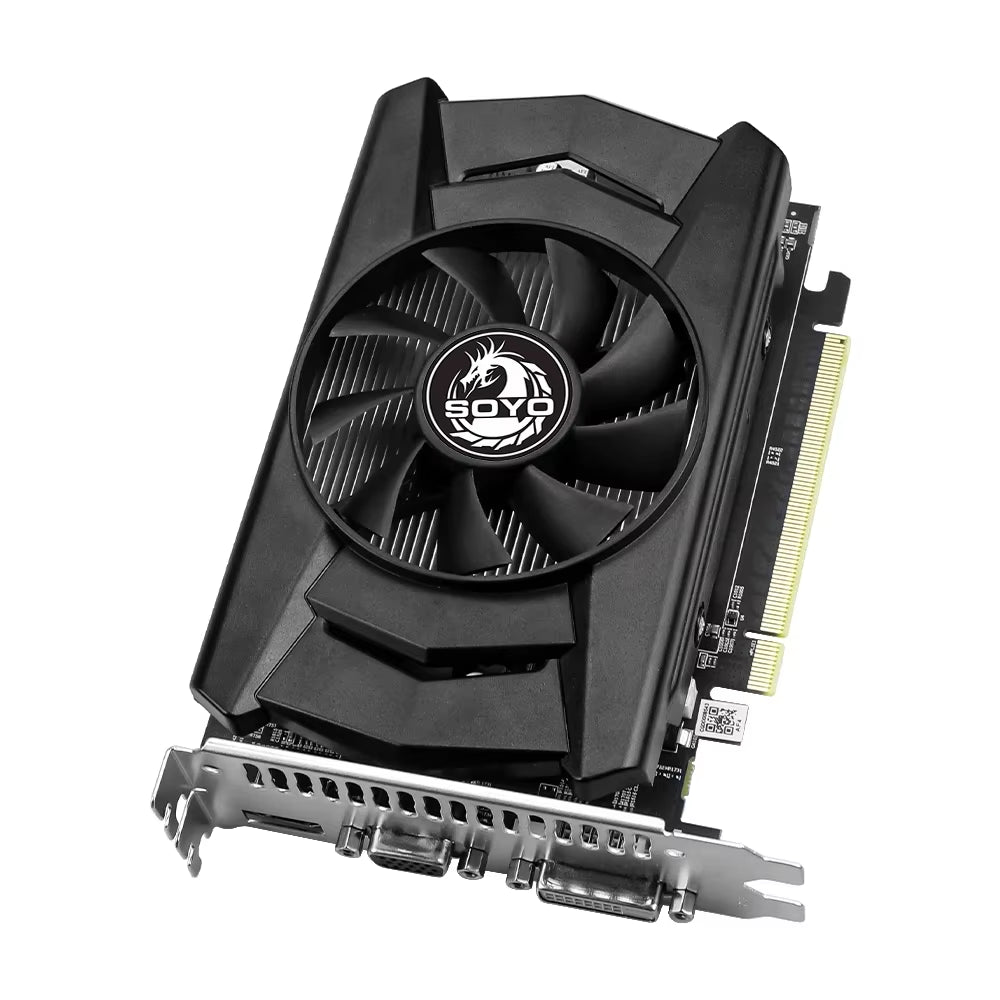 AMD Radeon R7 350 4GB Graphics Card DDR5 Memory 128Bit Hdmi-Compatible VGA DVI Video Card for Desktop Computer Components