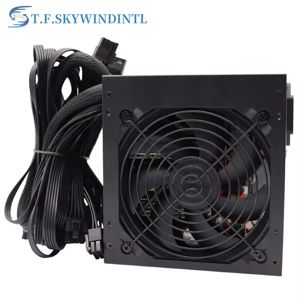 New 800W PC PSU ATX Desktop Power Supply for Computer Gamer High Quality Mining Power 800W PC Source