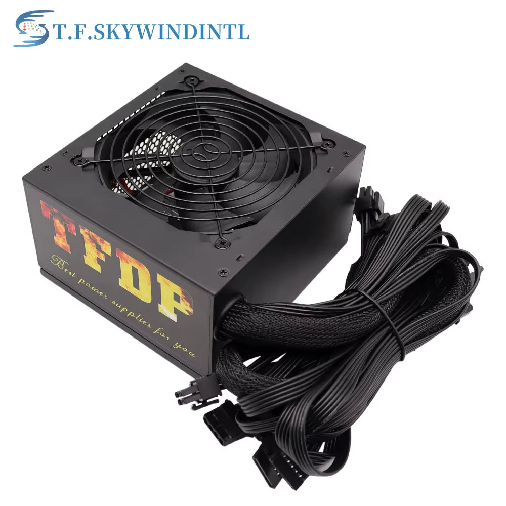 New 800W PC PSU ATX Desktop Power Supply for Computer Gamer High Quality Mining Power 800W PC Source
