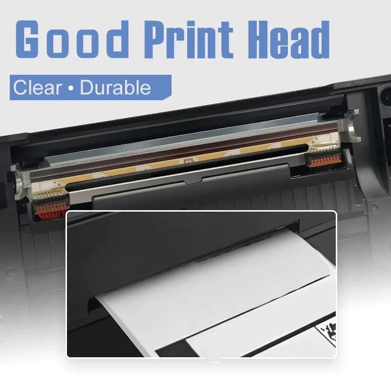 D100 Smart Label Printer Bluetooth Inkless Sticker Maker Printer Machine for Phone/Laptops Office Electronics