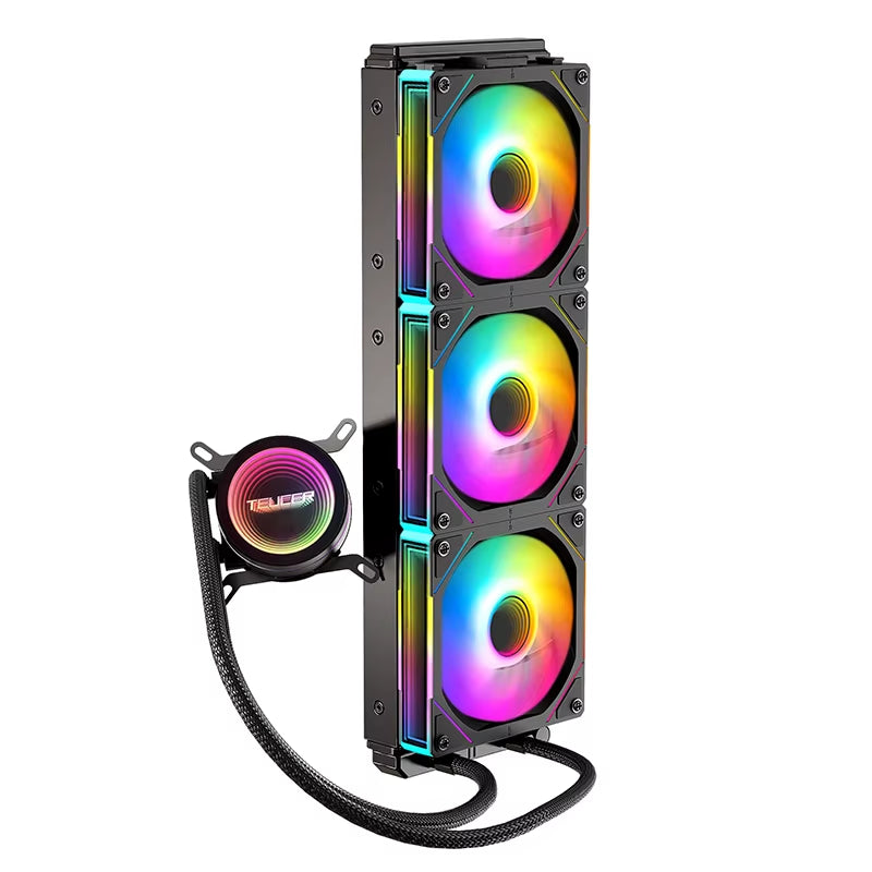 CPU Water Cooler with JM-1 Fan All in One CPU Liquid Cooling 240Mm/360Mm ARGB Water-Cooled Radiator for X99 Motherboard