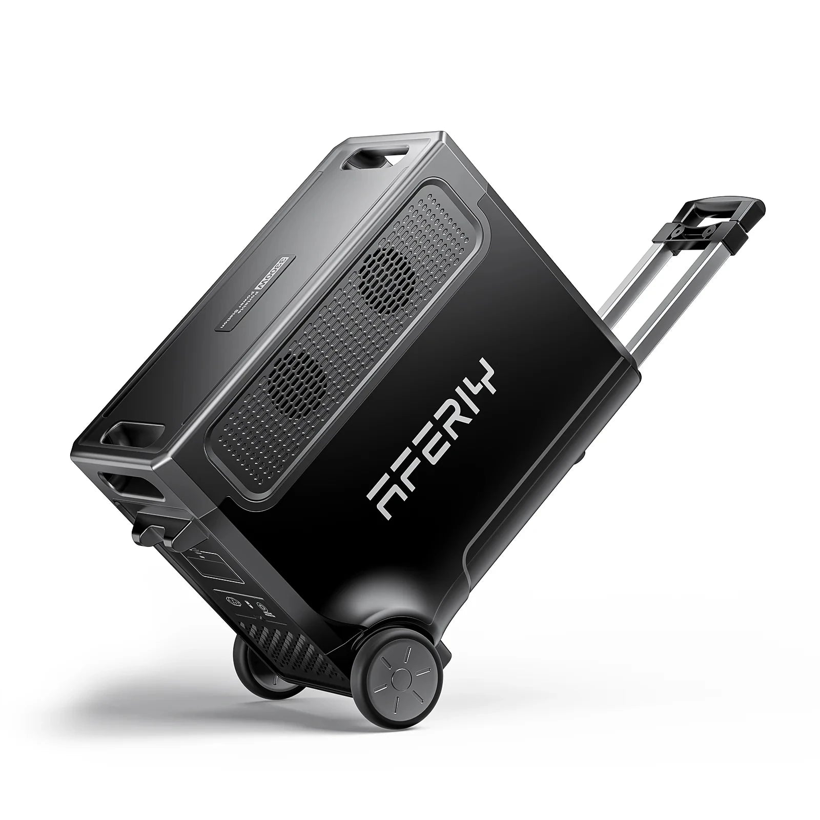 [UK Direct]  P310 Portable Power Station 3840Wh Lifepo4 Solar Generator 3600W AC Output, UPS Pure Sine Wave Fully Recharge in 1.5 Hours 13 Output Ports, LCD Screen with Rolling Wheels UK Plug